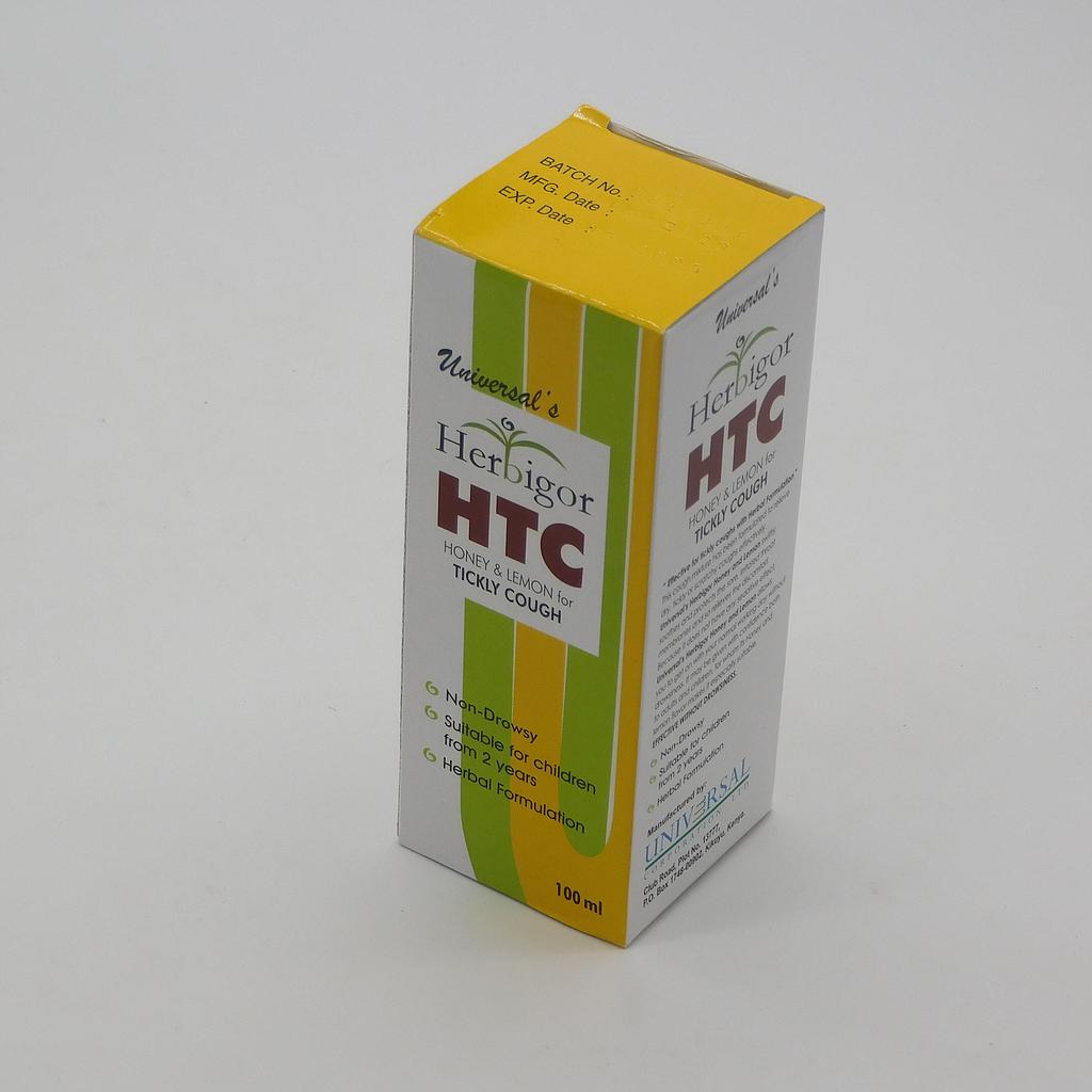 Honey &amp; Lemon Cough Syrup 100ml (Herbigor HTC)