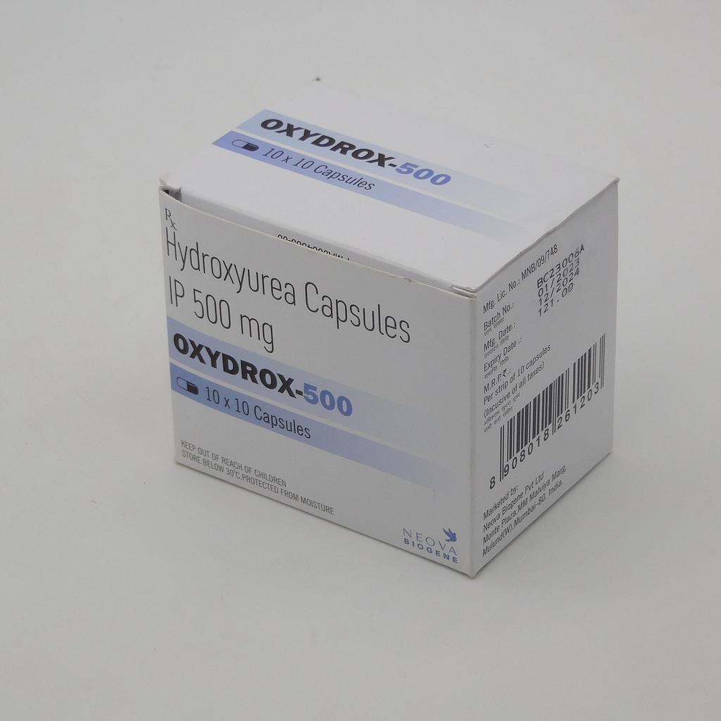 Hydroxyurea Capsules 500mg (Oxydrox)