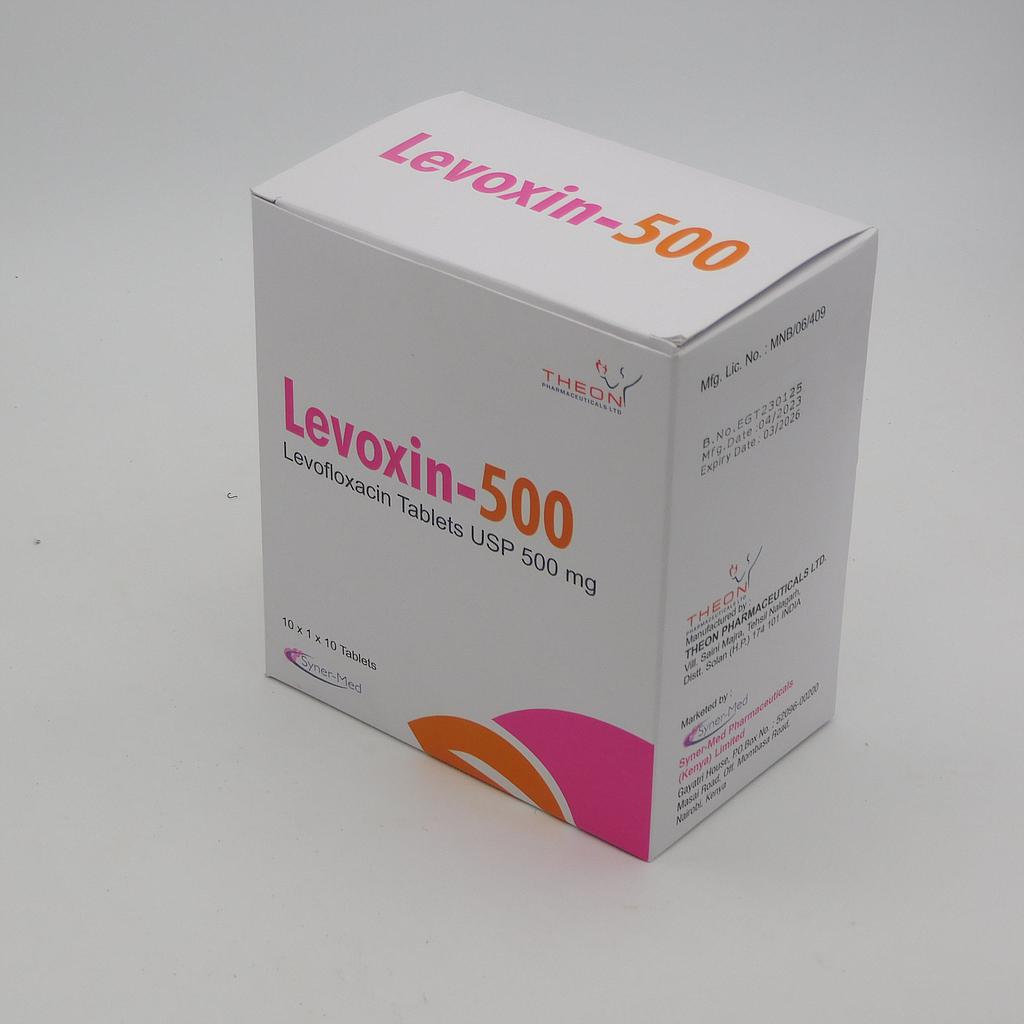 Levofloxacin 500mg Tablets (Levoxin)