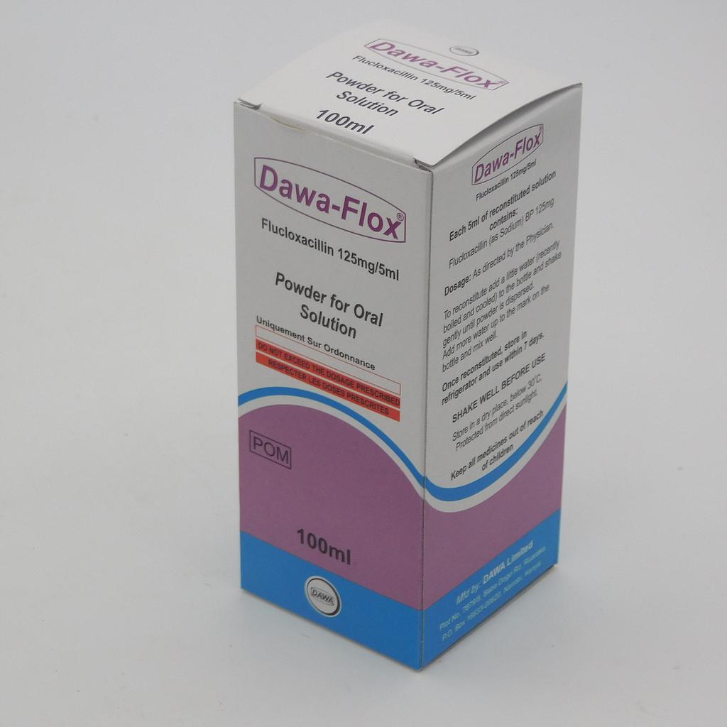 Flucloxacillin Suspension 100ml (Dawa-Flox)