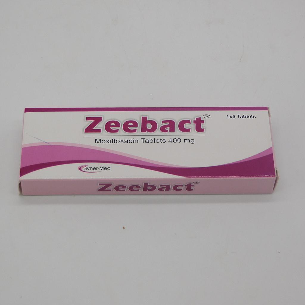Moxifloxacin 400mg Tablets (Zeebact)