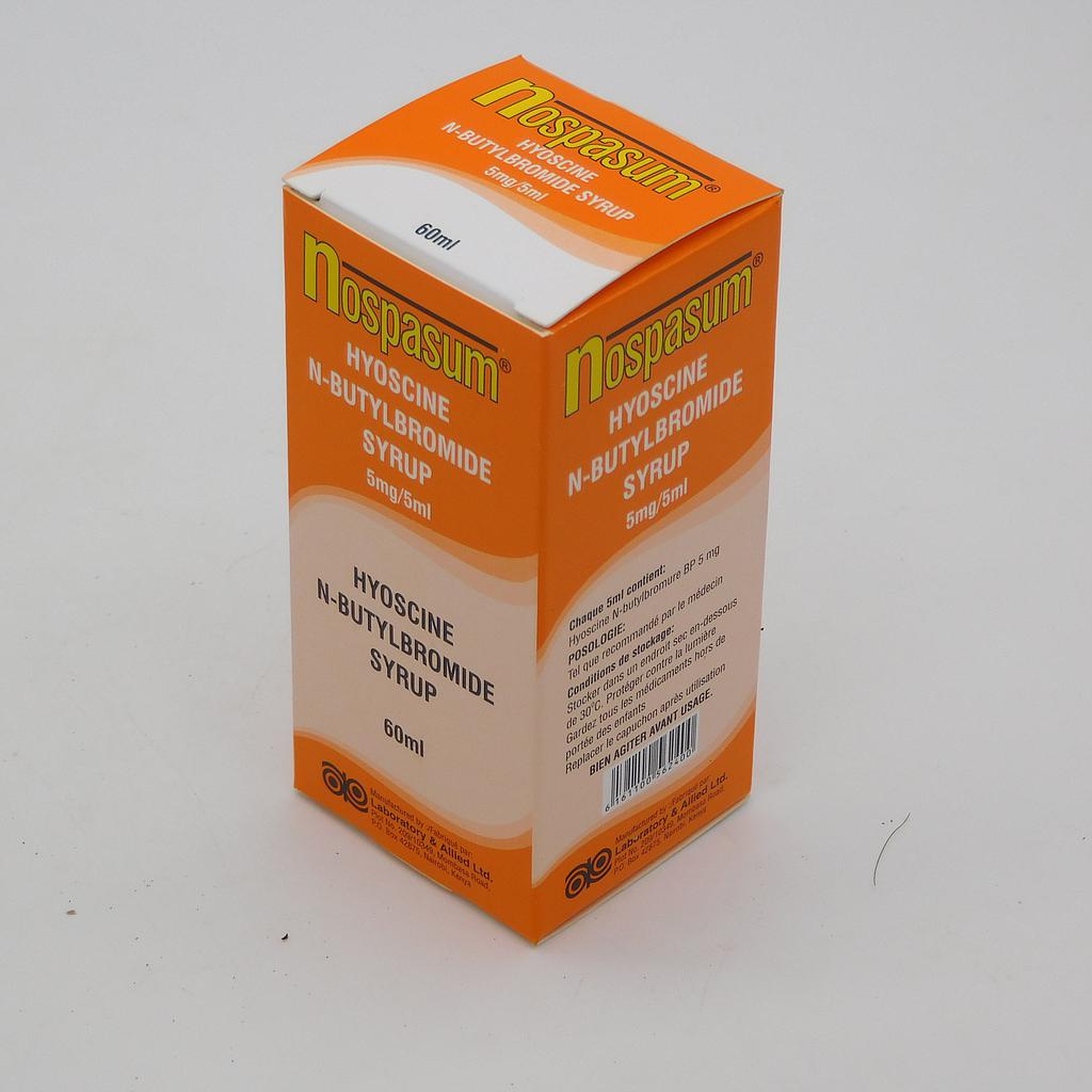 Hyoscine N-Butylbromide 60ml (Nospasum)