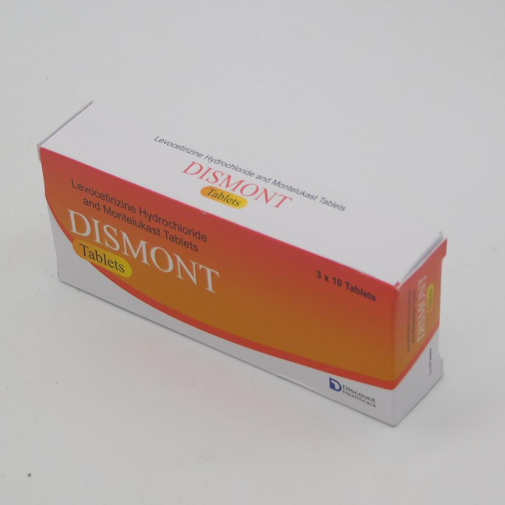 Montelukast/Levocetrizine Dihydrochloride 10mg Tablets (Dismont)