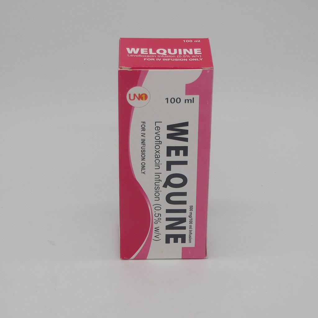 Levofloxacin 500mg/20ml Injection (Welquine)