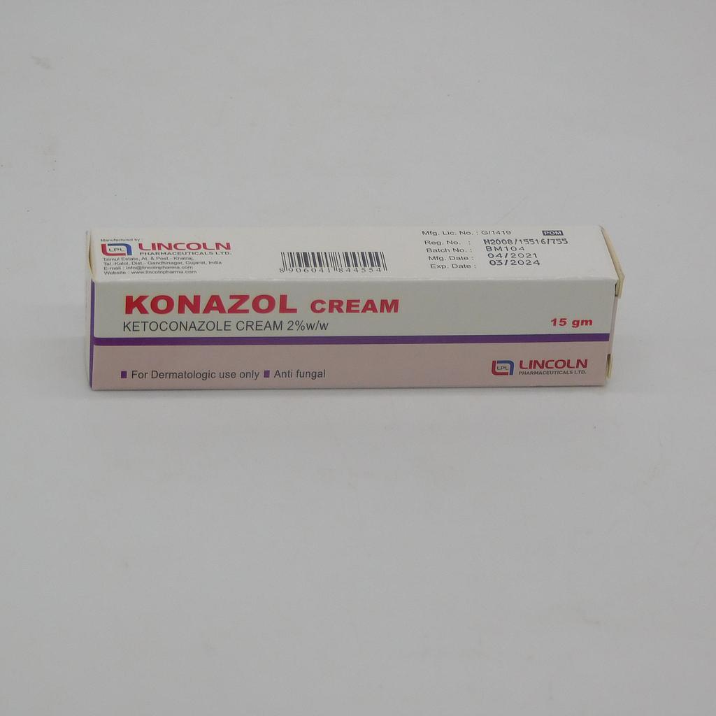 Ketoconazole Cream 15gm (Konazol)