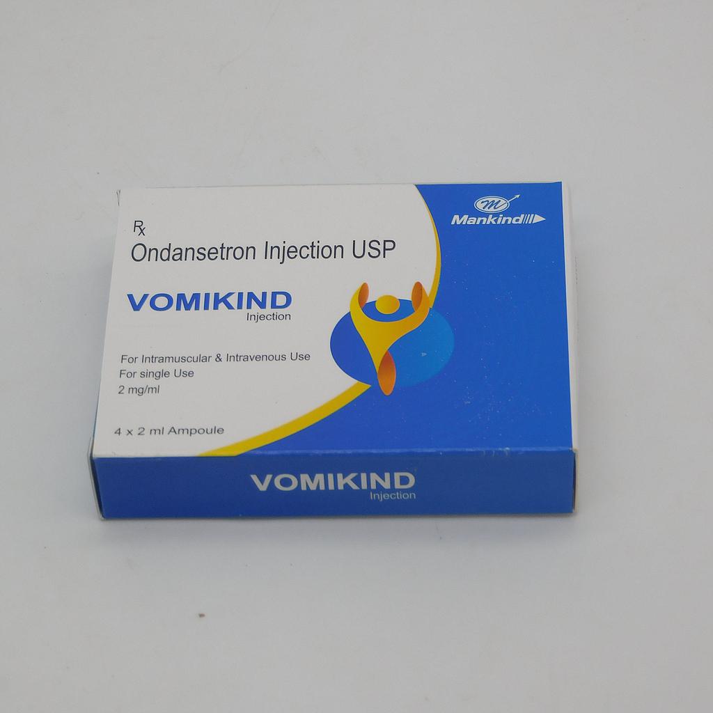 Ondansetron 4mg/2ml Injection Vial (Vomikind)