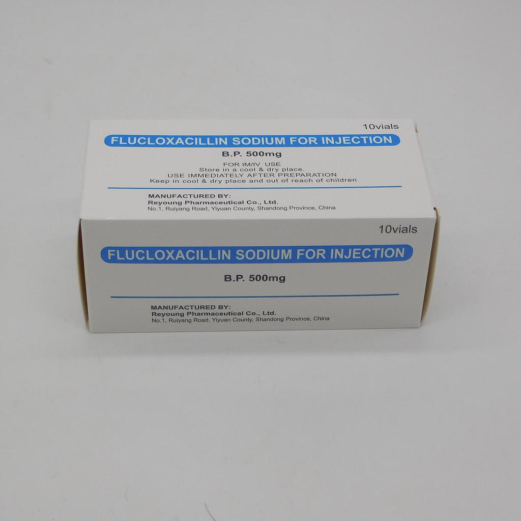 Flucloxacillin 500mg Injection Vial (Reyoung)