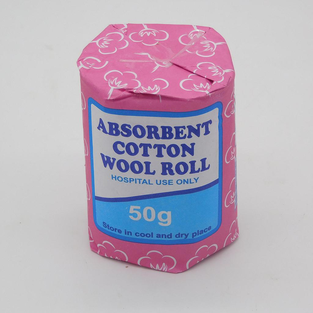 Cotton Wool 50g (Absorbent)