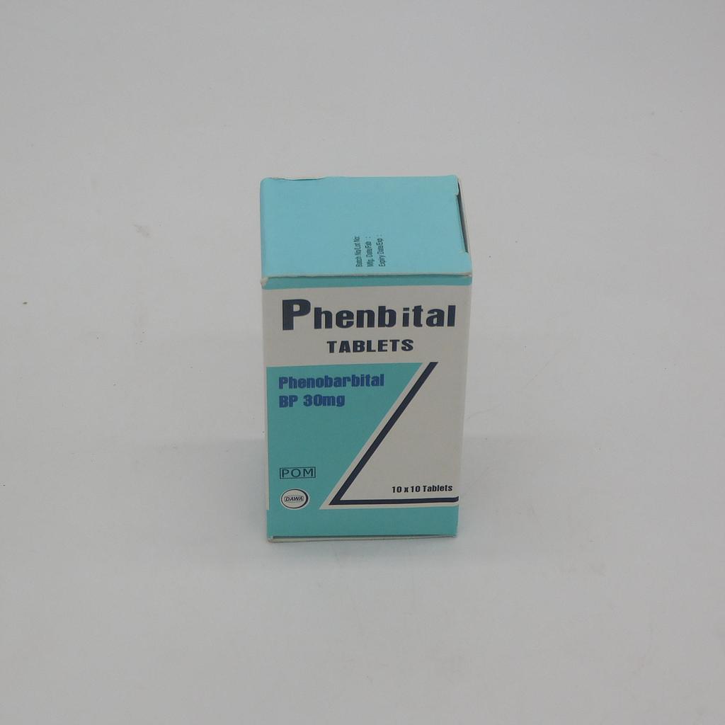 Phenobarbital 30mg Tablets Blister (Dawa)