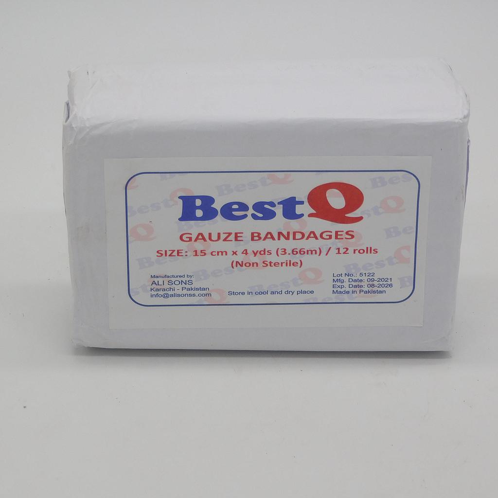 Gauze Bandage 6 inch (Best Q)