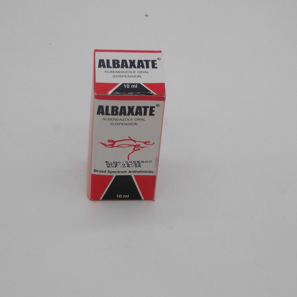 Albendazole Suspension 400mg/10ml (Albaxate)