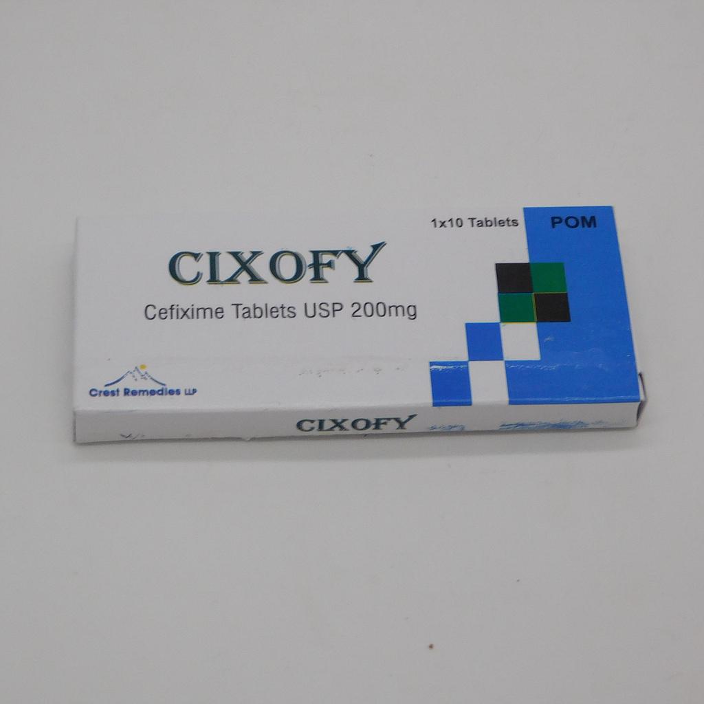 Cefixime 200mg Tablets (Cixofy)