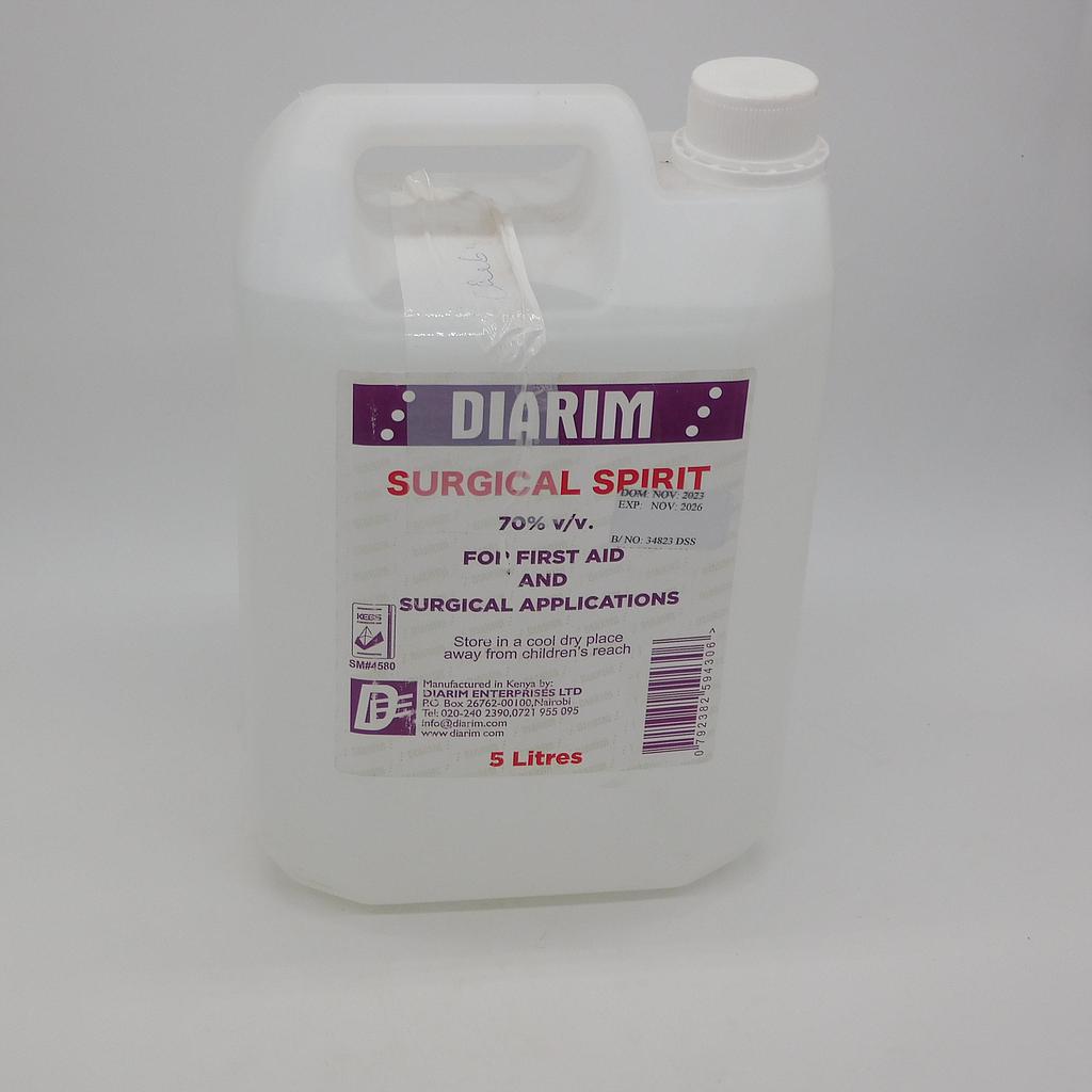 Surgical Spirit 5 Litres (Diarim)