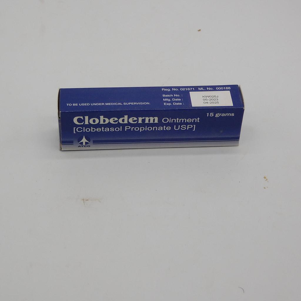 Clobetasol Ointment 15g (Clobederm)