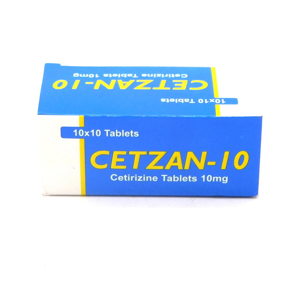 Cetirizine 10mg Tablets (Cetzan-10)