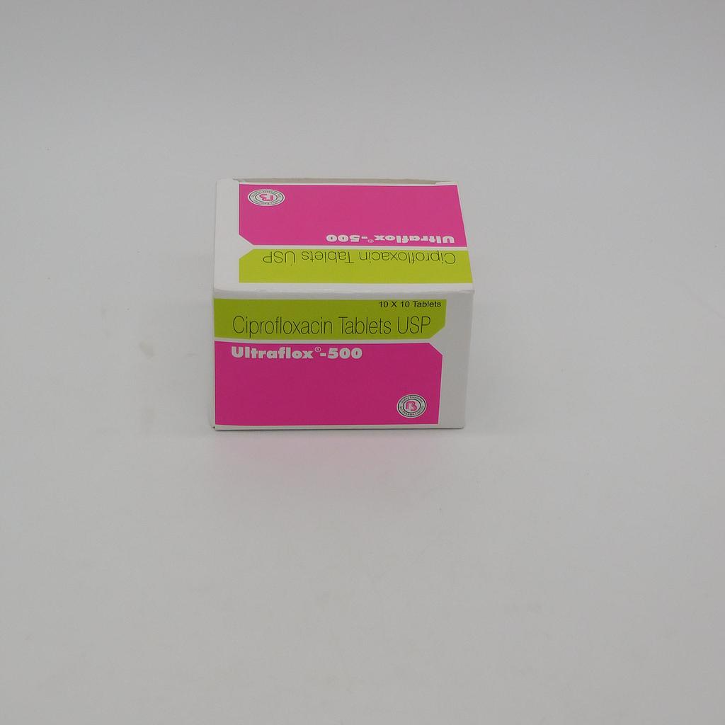 Ciprofloxacin 500mg Tablets (Ultraflox-500)
