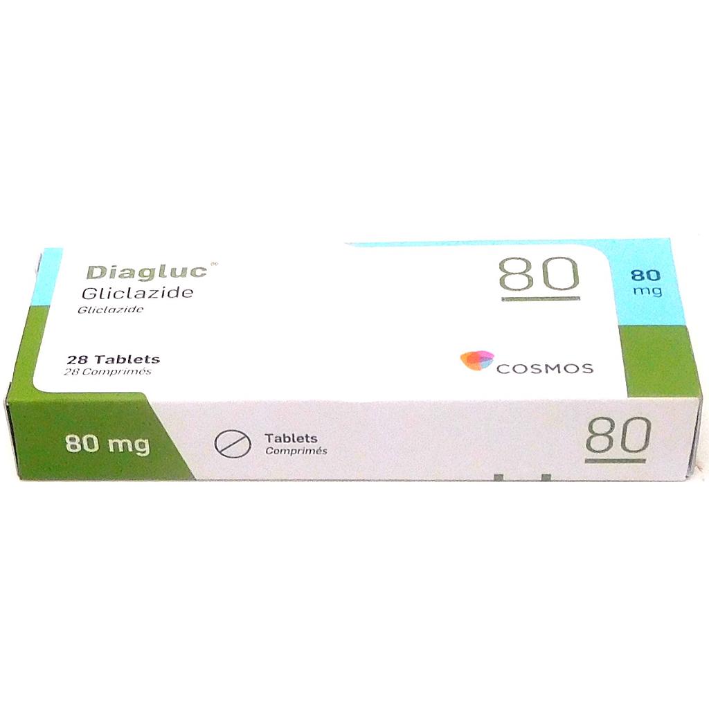 Gliclazide 80mg Tablets (Diagluc)