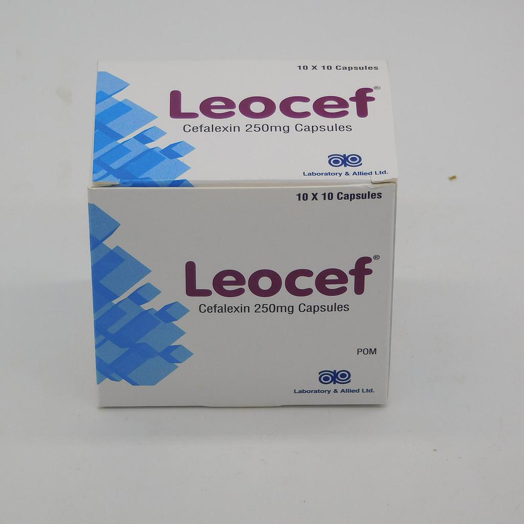Cefalexin 250mg Capsules (Leocef)