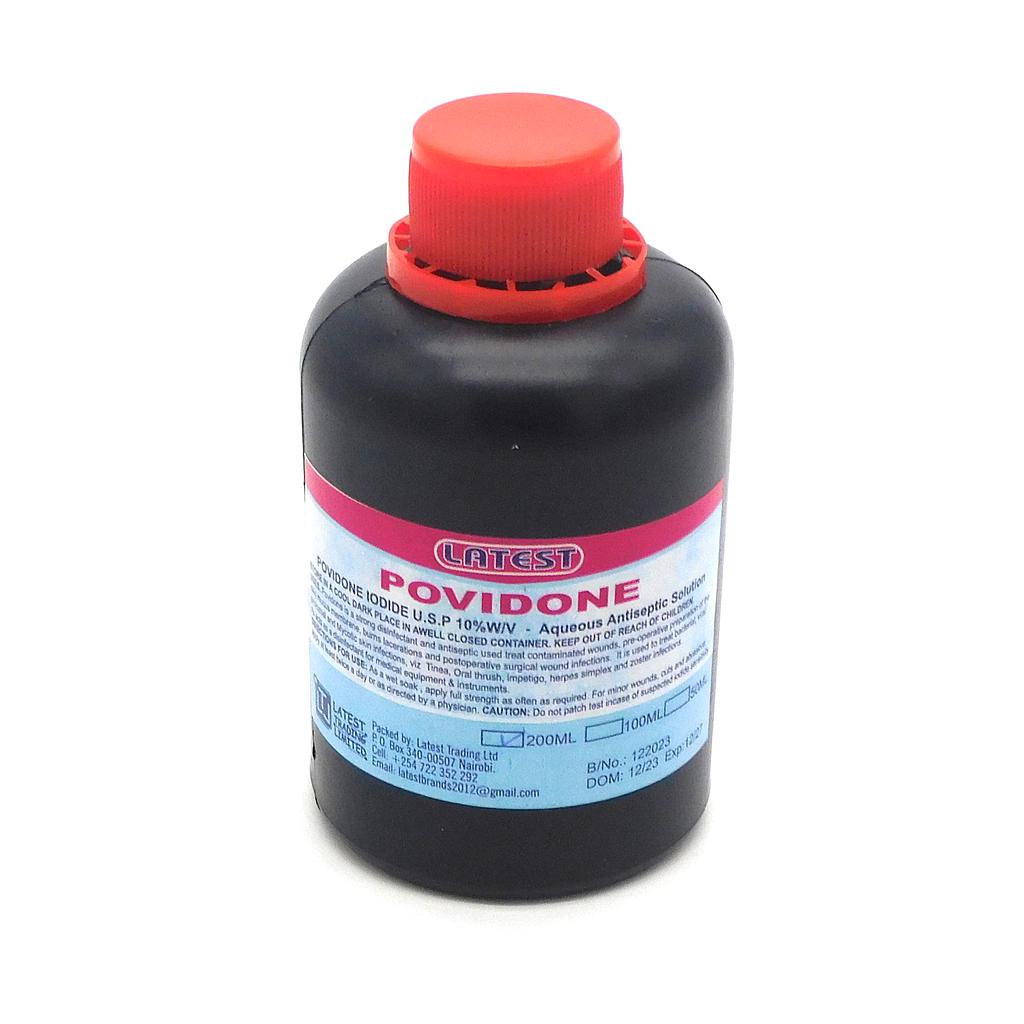 Povidone Iodine 200ml (Latest)