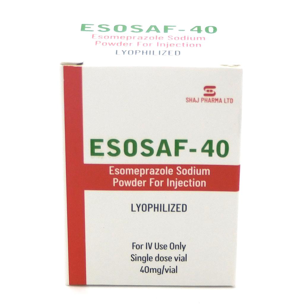 Esomeprazole 40mg Injection (Esosaf-40)