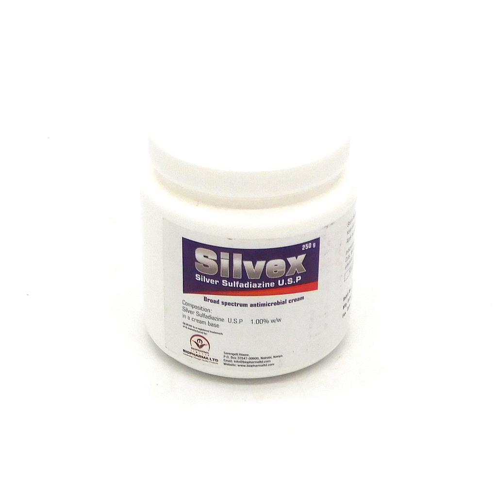 Silver Sulfadiazine Cream 250g (Silvex)