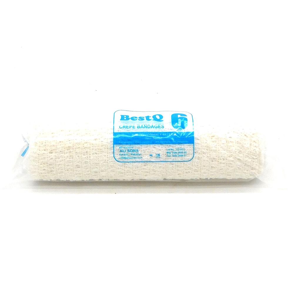 Crepe bandage 6 inch (Best Q)