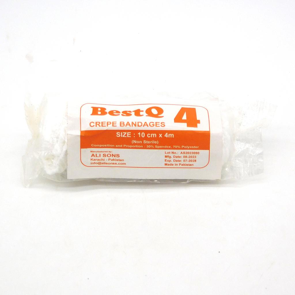 Crepe Bandage 4 inch (Best Q)