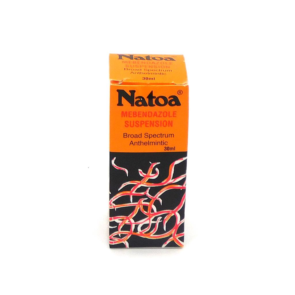 Mebendazole Suspension 100mg/30ml (Natoa)