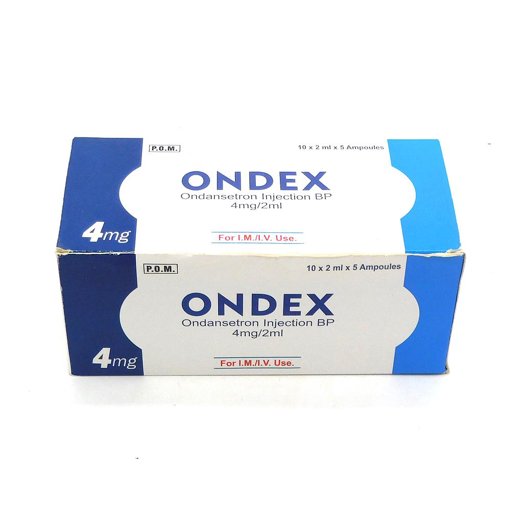 Ondansetrone 4mg/2ml Injection Ampoule (Ondex)