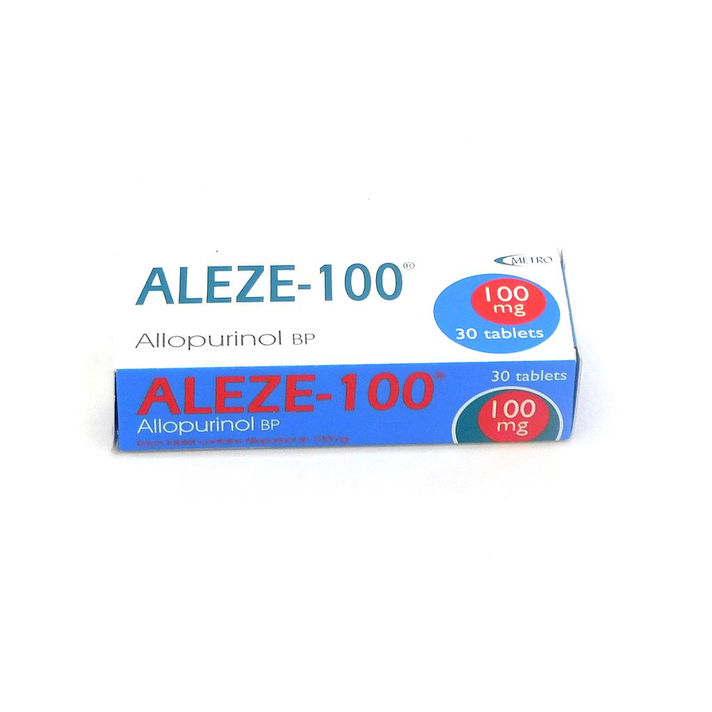 Allopurinol 100mg Tablets (Aleze)