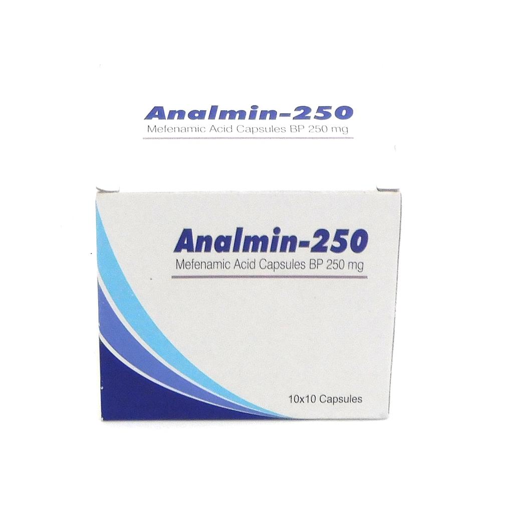 Mefenamic Acid 250mg Capsules (Analmin-250)