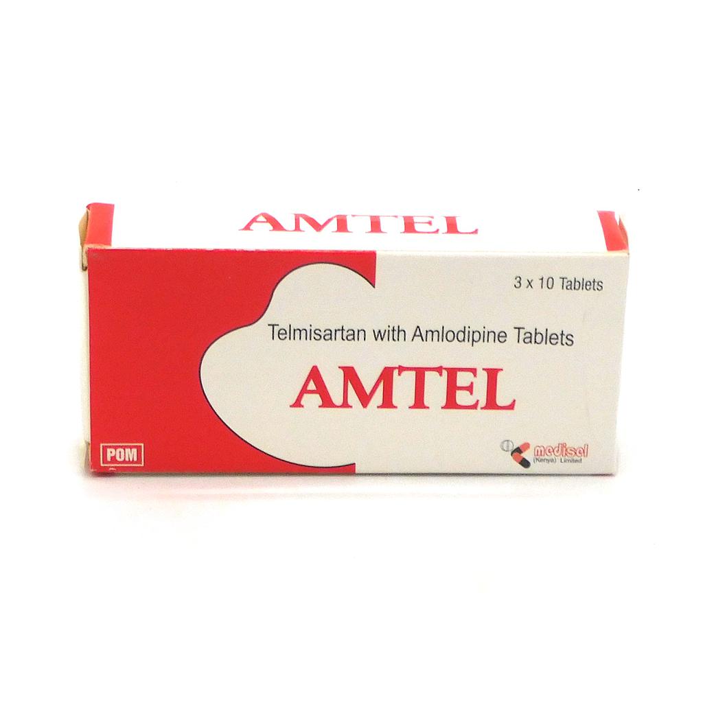 Telmisartan/Amlodipine 40mg/5mg Tablets (AMTEL 40/5)