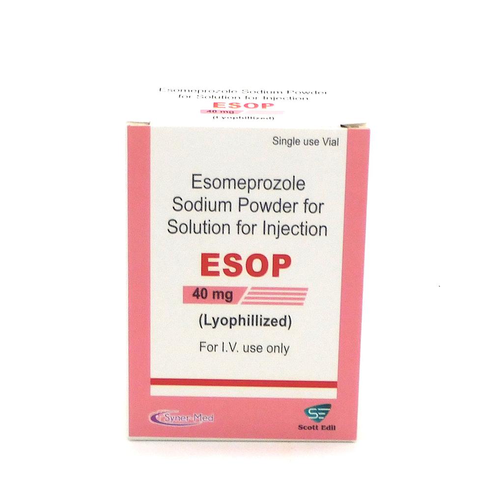 Esomeprazole 40mg Injection (ESOP)