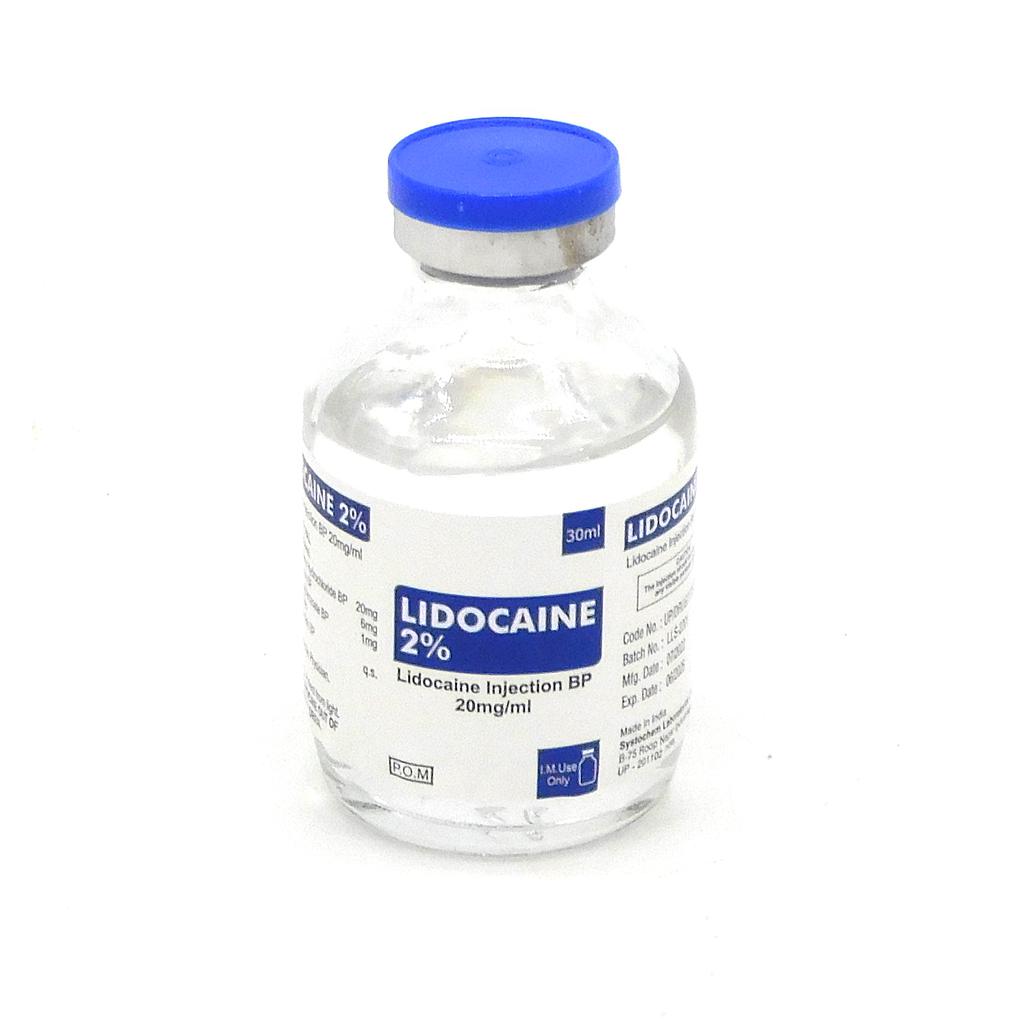Lidocaine Injection 30ml (Lidocaine)