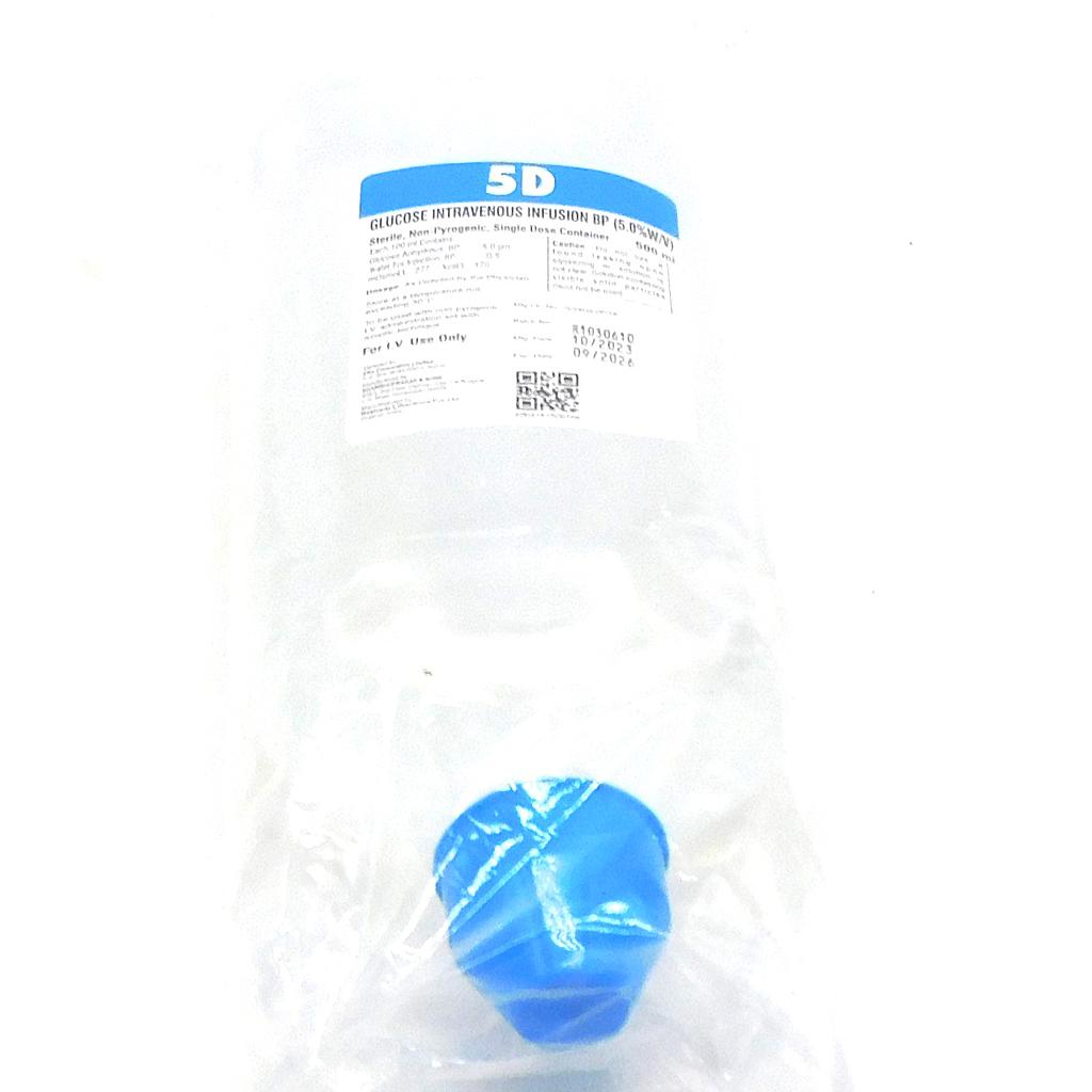 Dextrose 5% 500ml (5D)