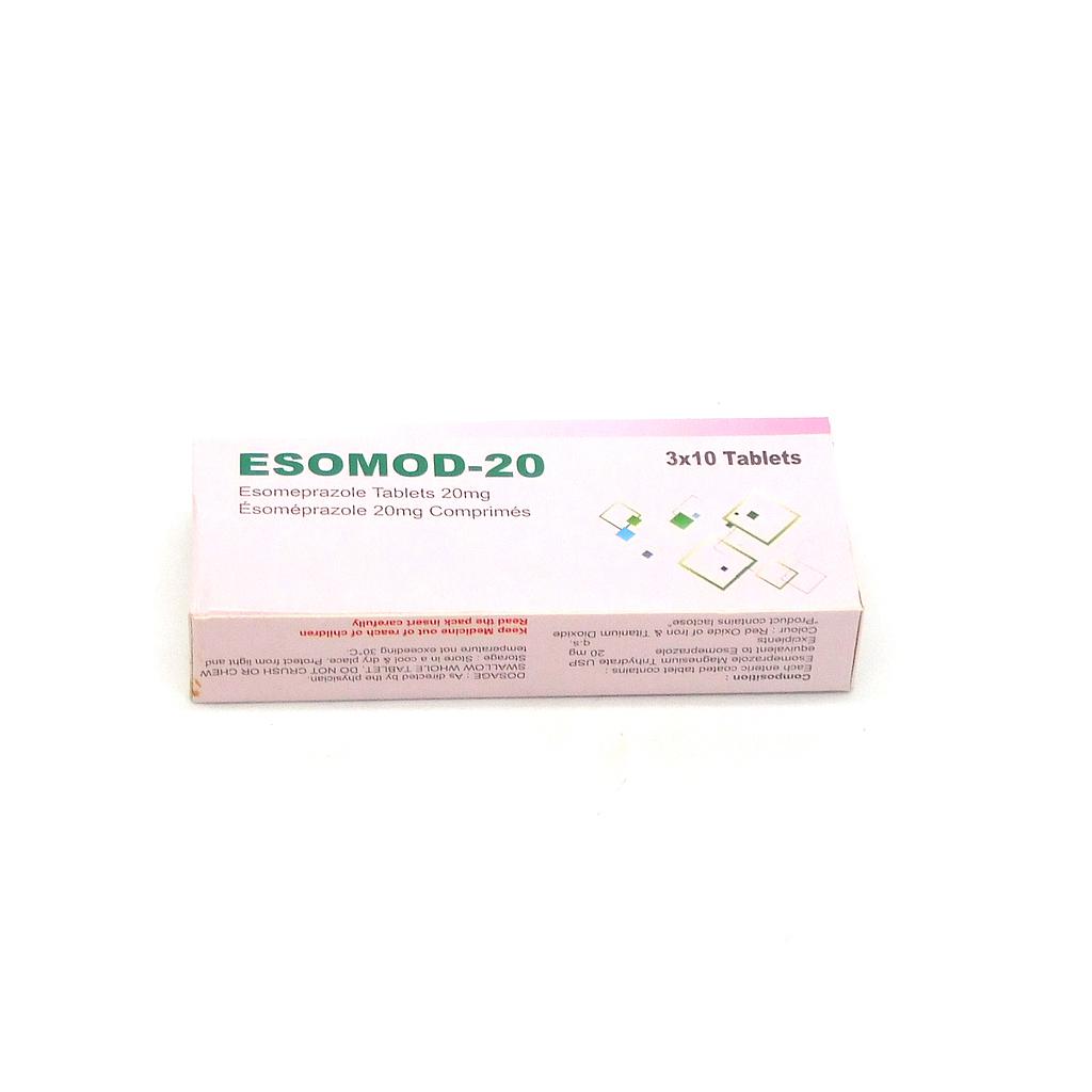 Esomeprazole 20mg Tablets (Esomod)