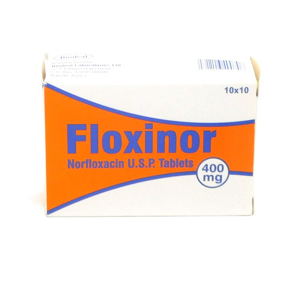 Norfloxacin 400mg Tablets (Floxinor)