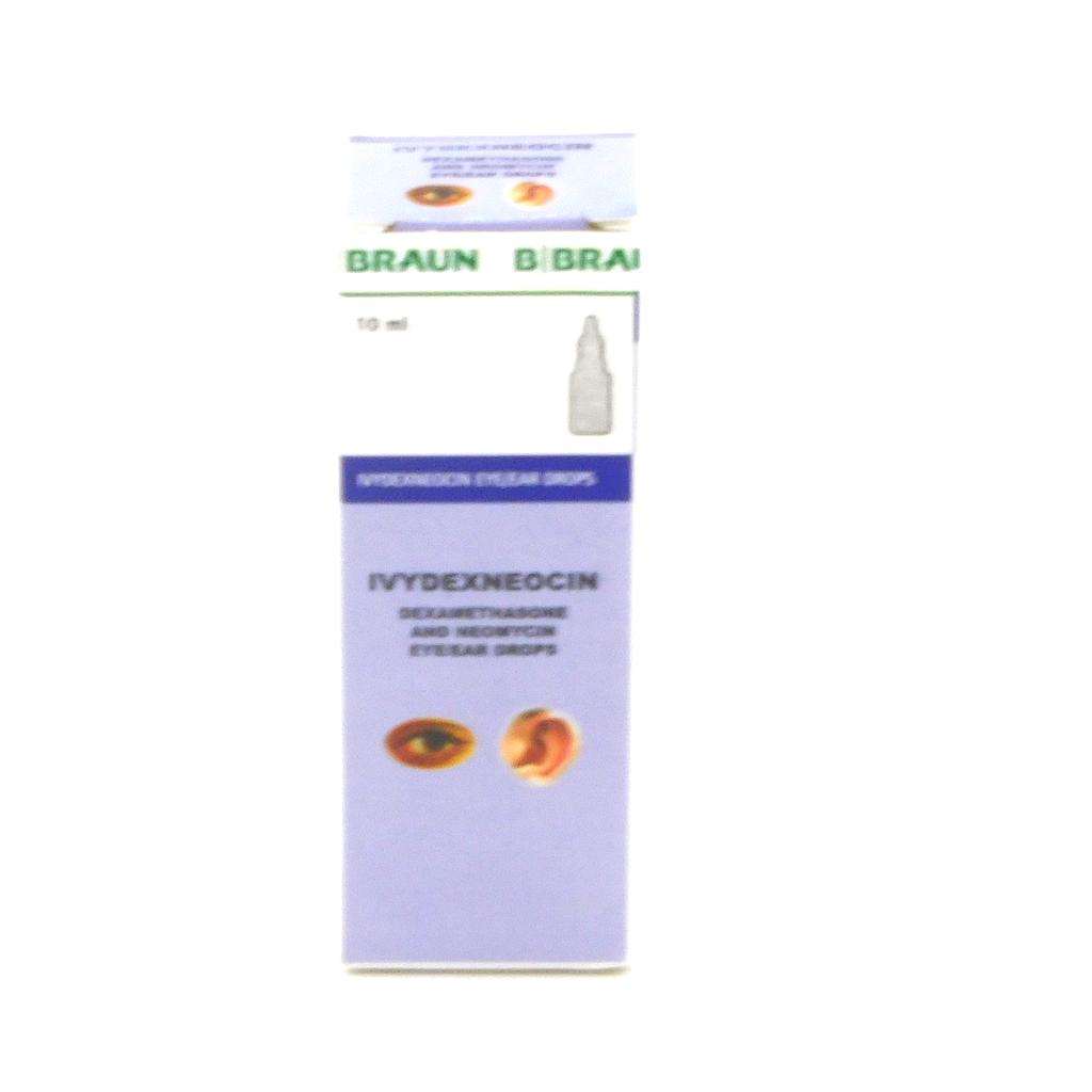 Dexamethasone/Neomycin Eye/Ear Drops 10ml (Ivydexneocin)