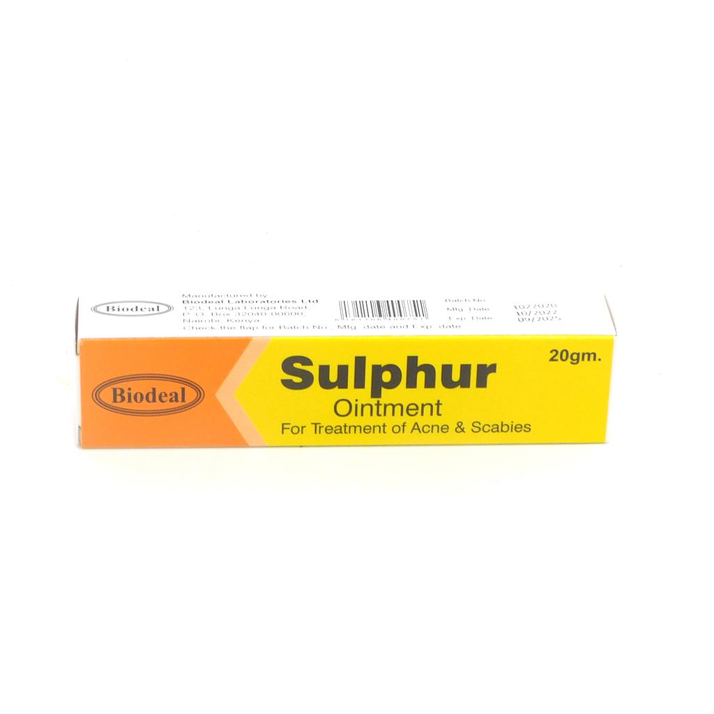 Sulphur Ointment 15g (Biodeal)