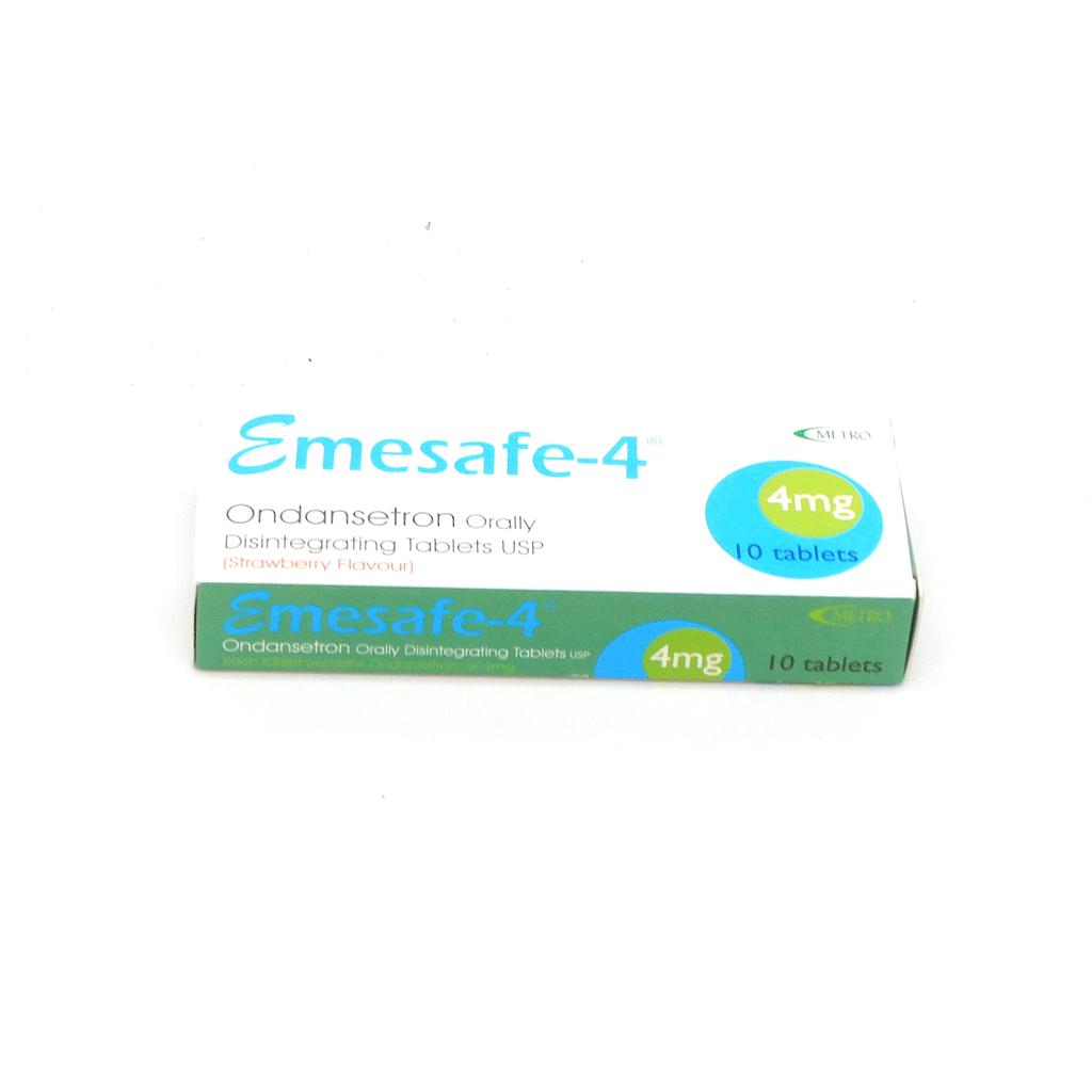 Ondansetrone 4mg Tablets (Emesafe-4)