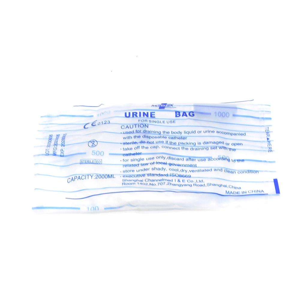 Urine Bags 2 Litre Outlet (Medex)