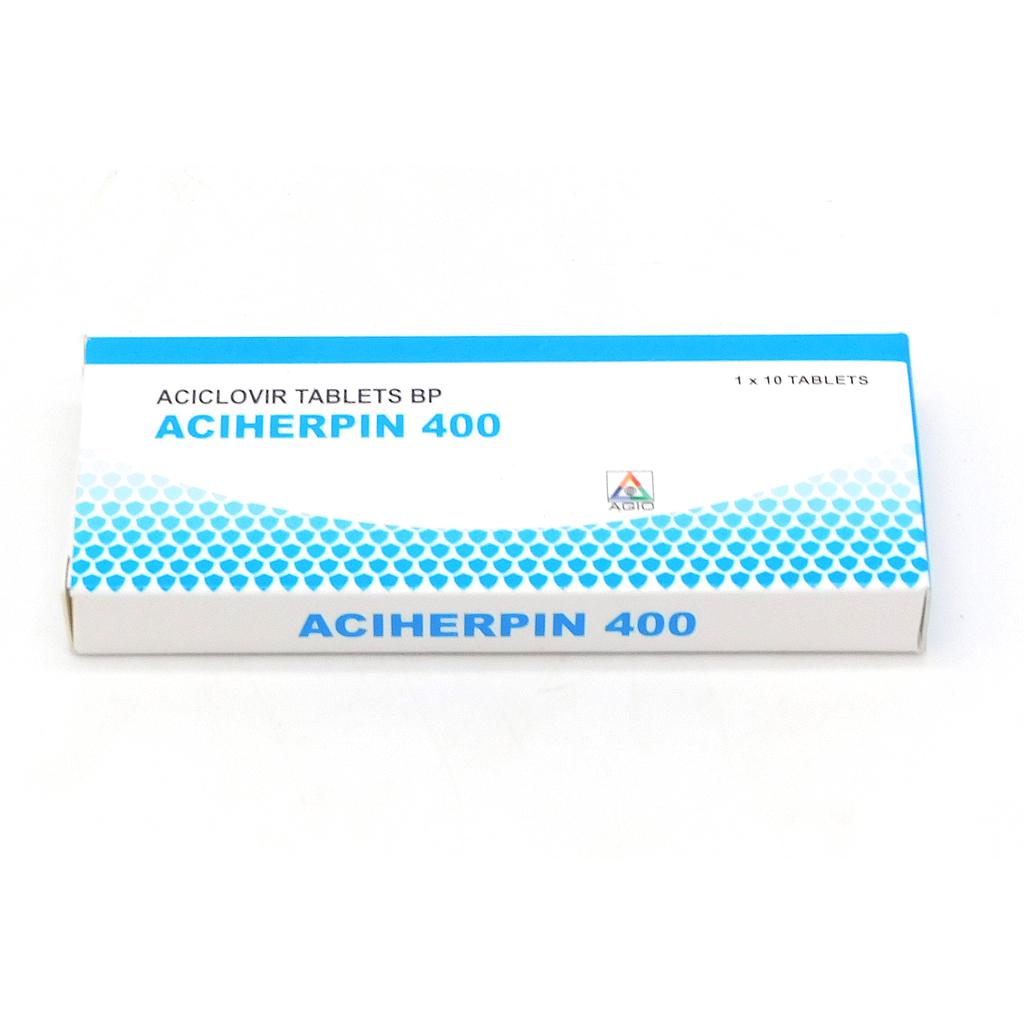 Acyclovir 400mg Tablets (Aciherpin)