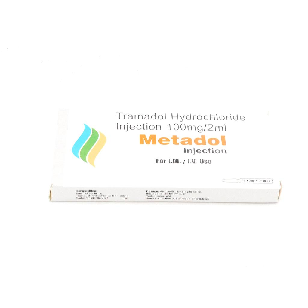 Tramadol Injection 2ml (Metadol)