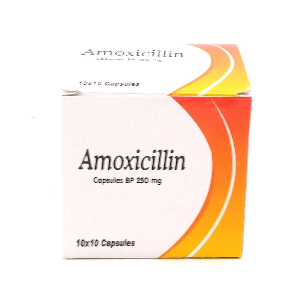 Amoxicillin 250mg Capsules (Medico)