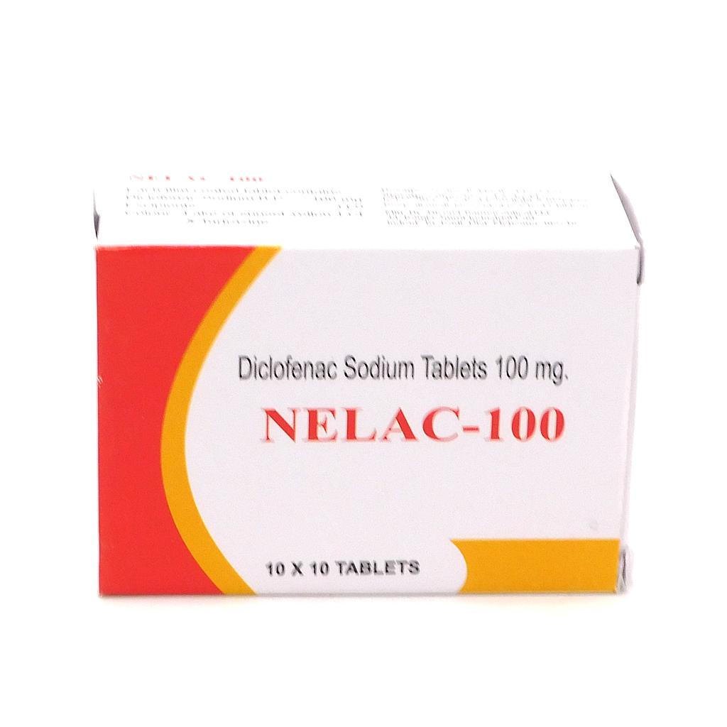 Diclofenac Sodium 100mg Tablets (Nelac-100)