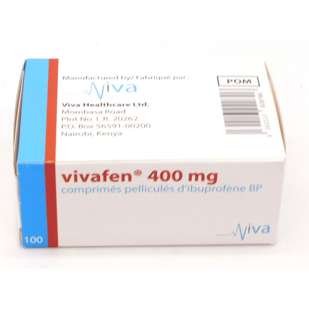Ibuprofen 400mg Tablets Blisters (Vivafen)