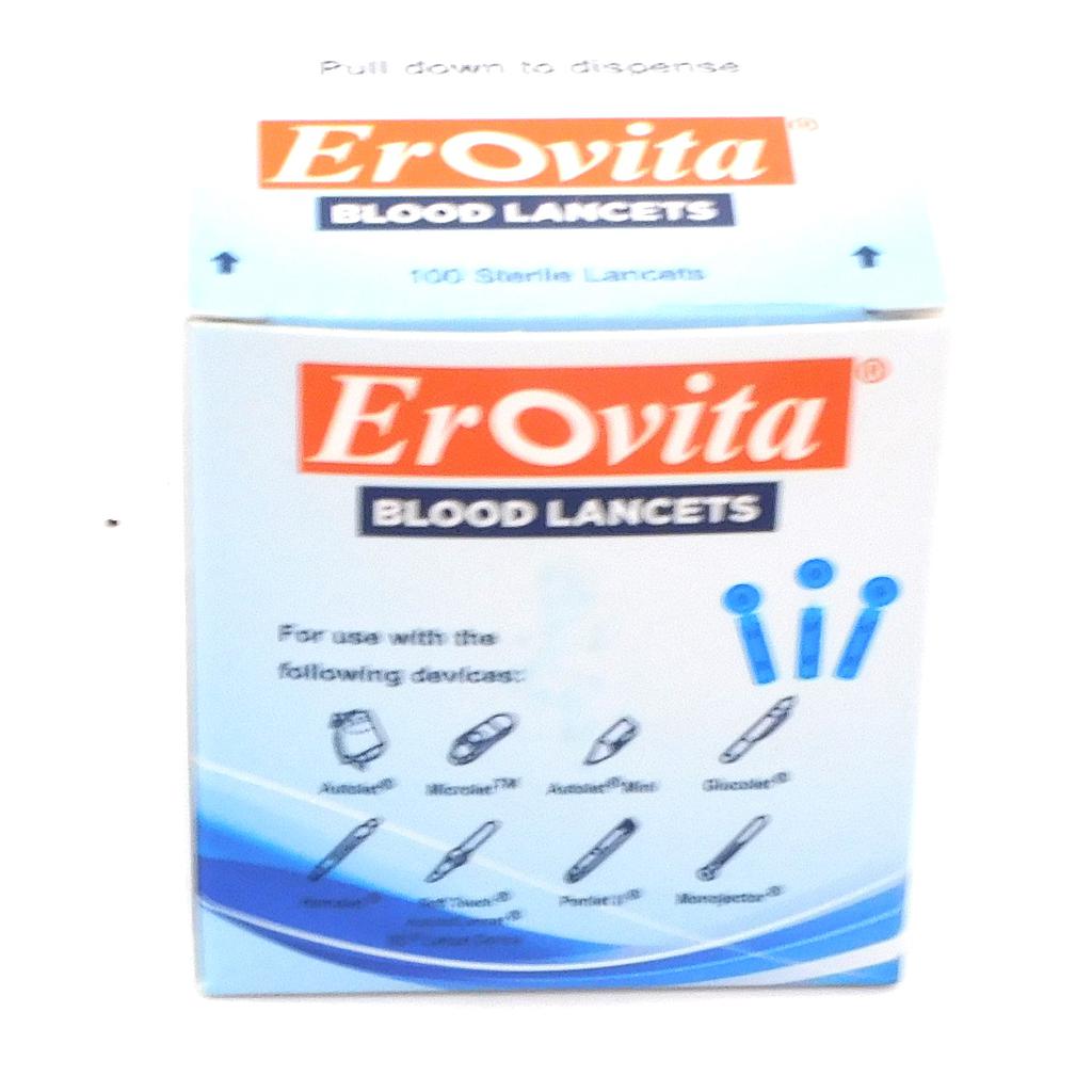 Sterile Blood Lancets (Erovita)