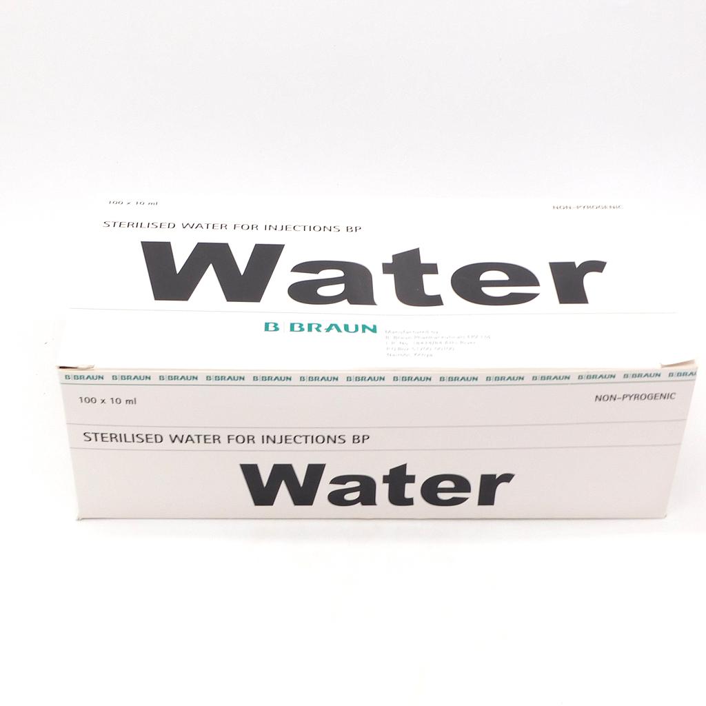 Water for Injection 10ml (Braun)