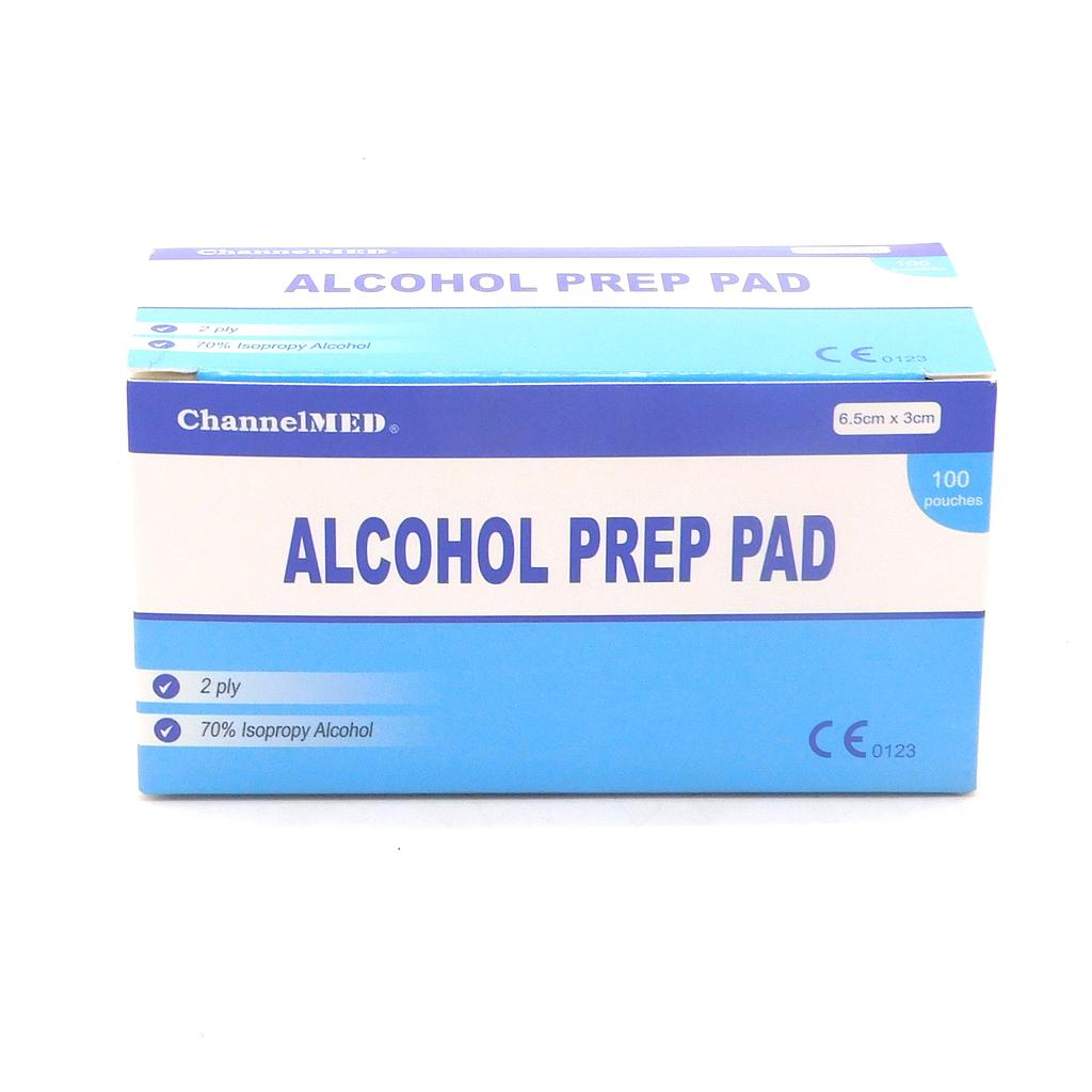 Isopropyl Alcohol 70% Swabs (ChannelMed)
