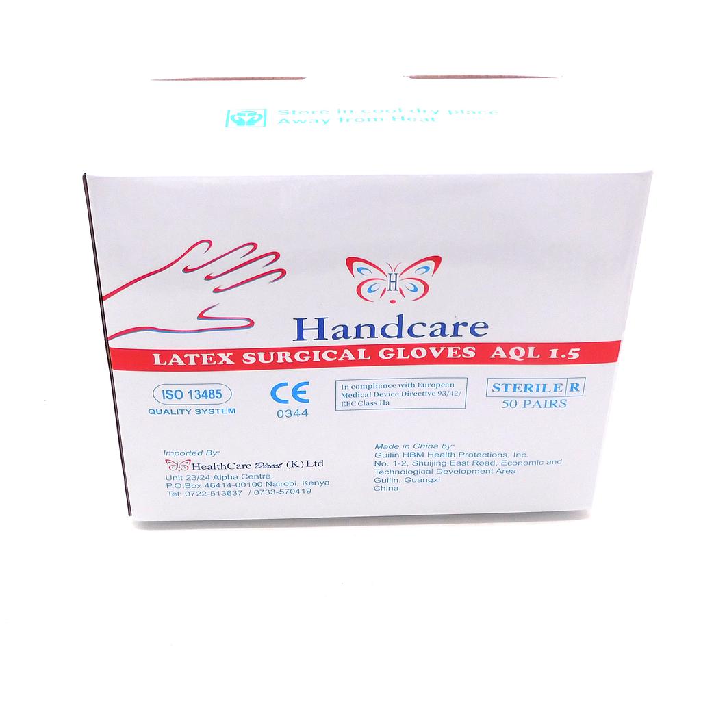 Surgical Sterile Gloves 7.5 inch Pair (HealthCare)